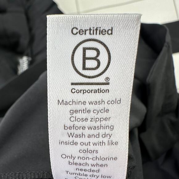 Athleta Pants Womens 24 Black Skyline Paperbag High Rise Commute Travel Work - Picture 6 of 13